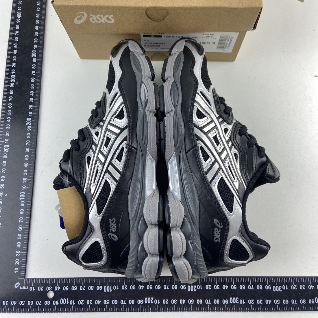 ASICS Gel-NYC Black Silver