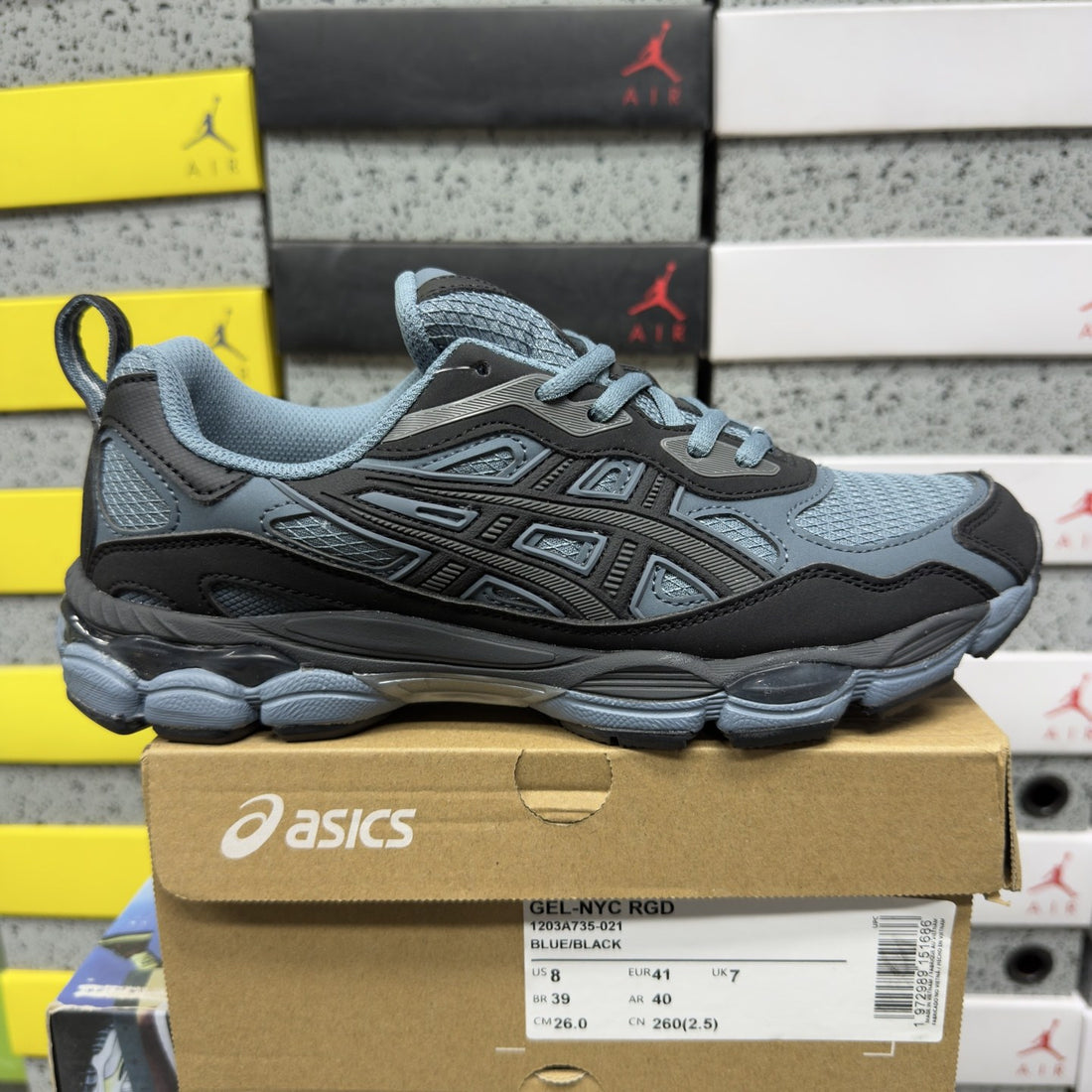 ASICS Gel-NYC Blue Black