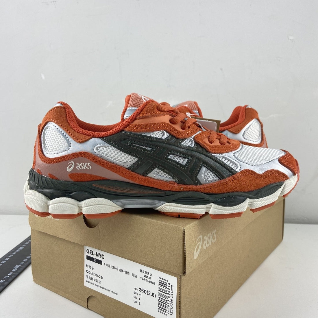 ASICS Gel-NYC Brick Red