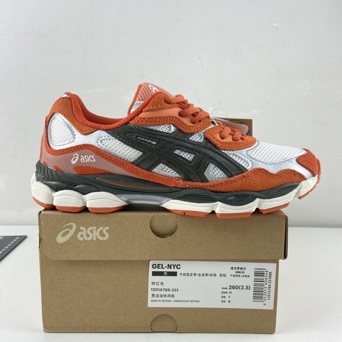 ASICS Gel-NYC Brick Red