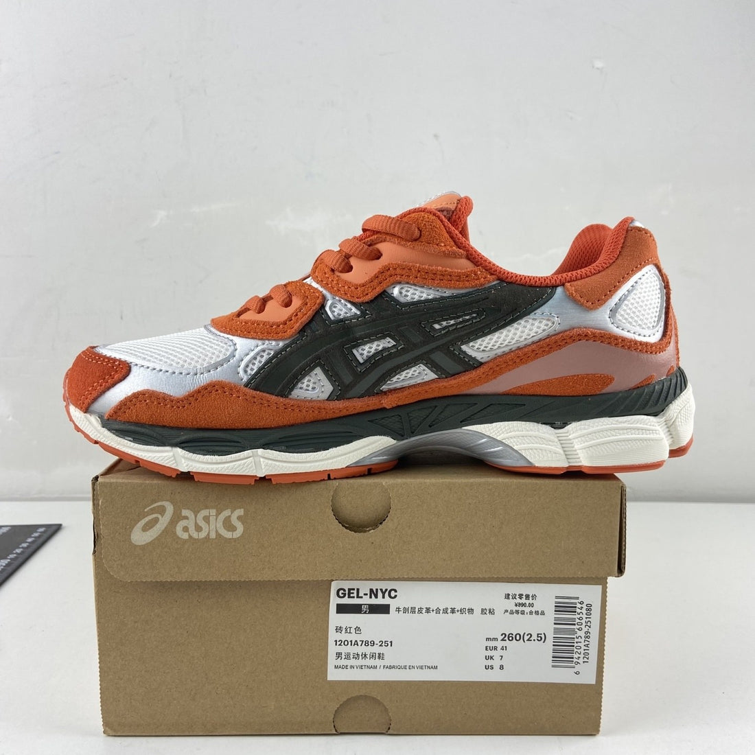 ASICS Gel-NYC Brick Red