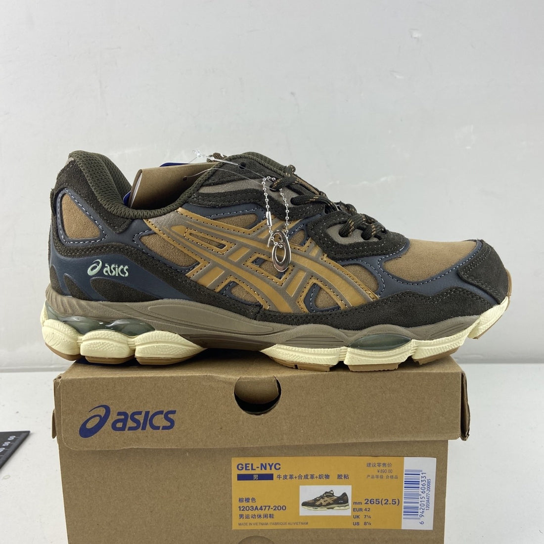 ASICS Gel-NYC Brown Tan