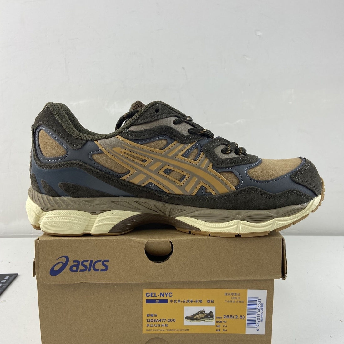 ASICS Gel-NYC Brown Tan