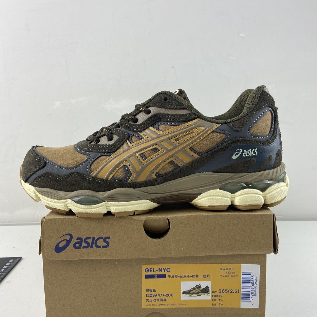 ASICS Gel-NYC Brown Tan