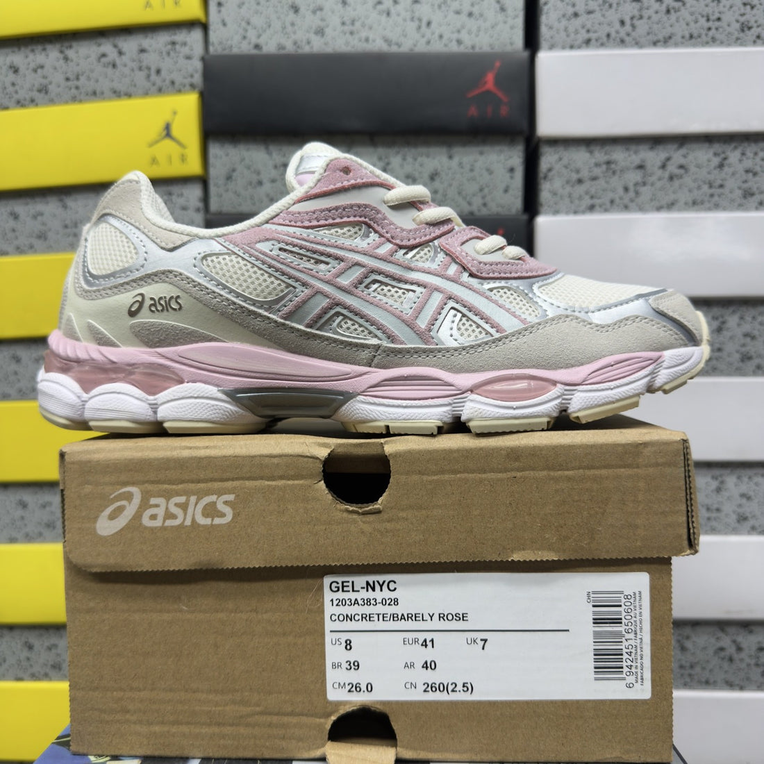 ASICS Gel-NYC Concrete Barely Rose