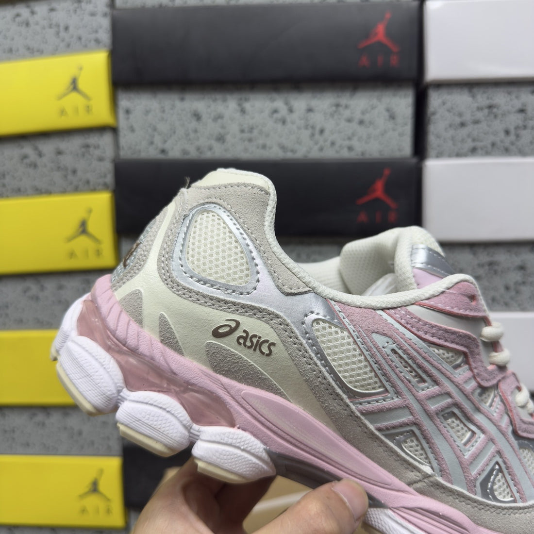 ASICS Gel-NYC Concrete Barely Rose