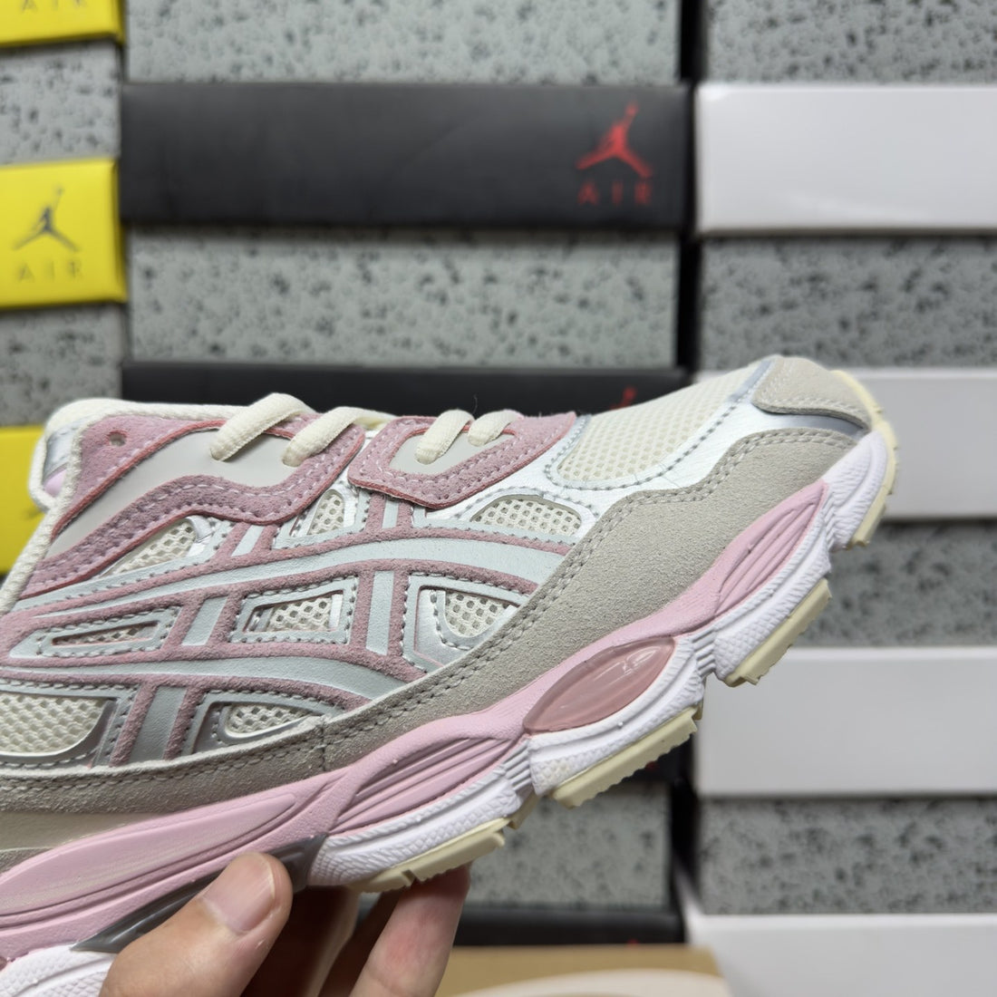 ASICS Gel-NYC Concrete Barely Rose
