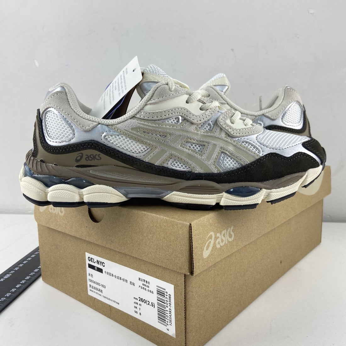 ASICS Gel-NYC Cream Black