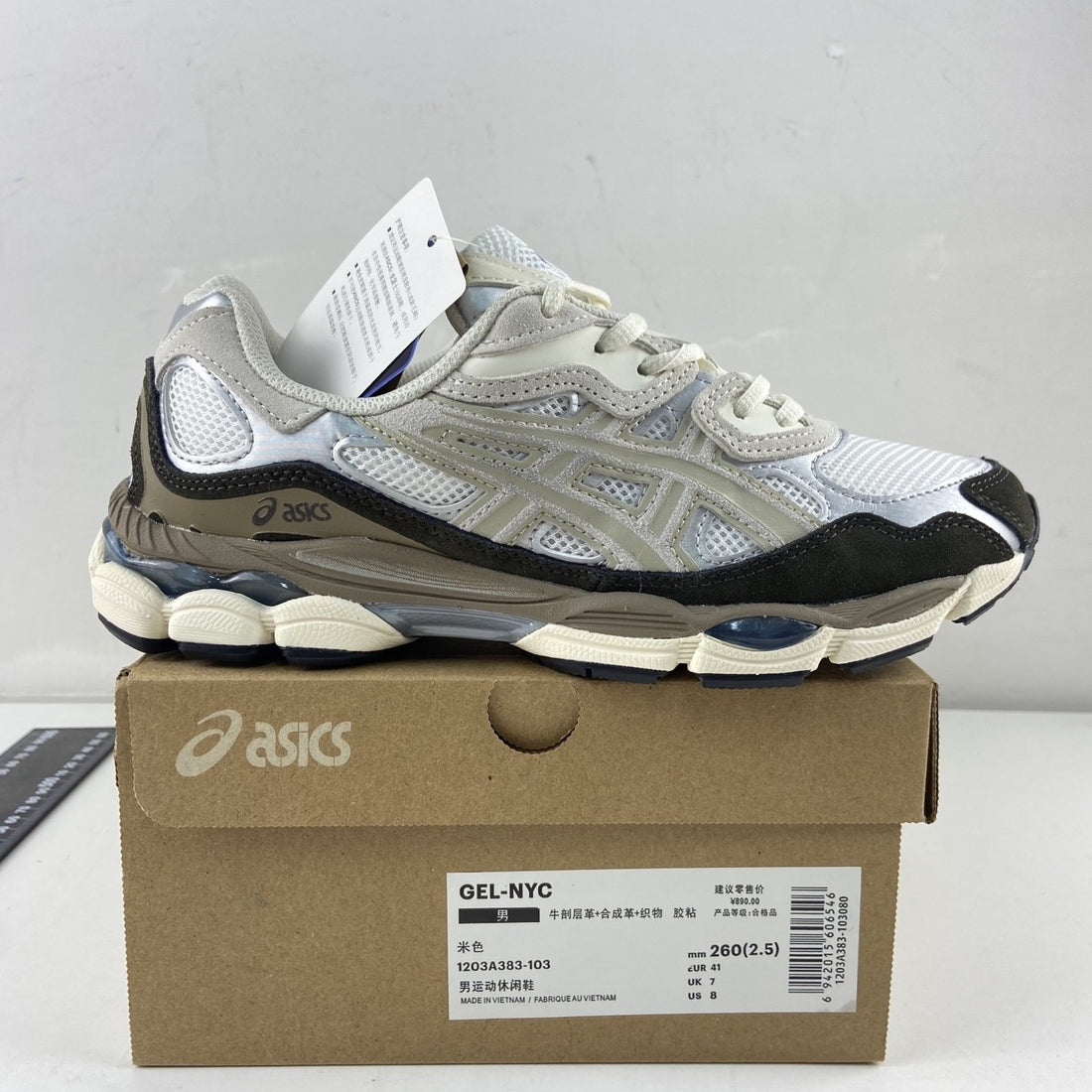 ASICS Gel-NYC Cream Black