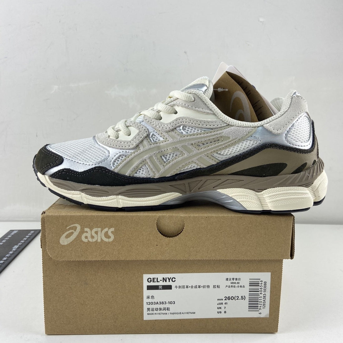 ASICS Gel-NYC Cream Black
