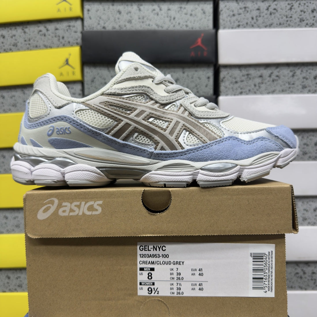 ASICS Gel-NYC Cream Cloud Grey
