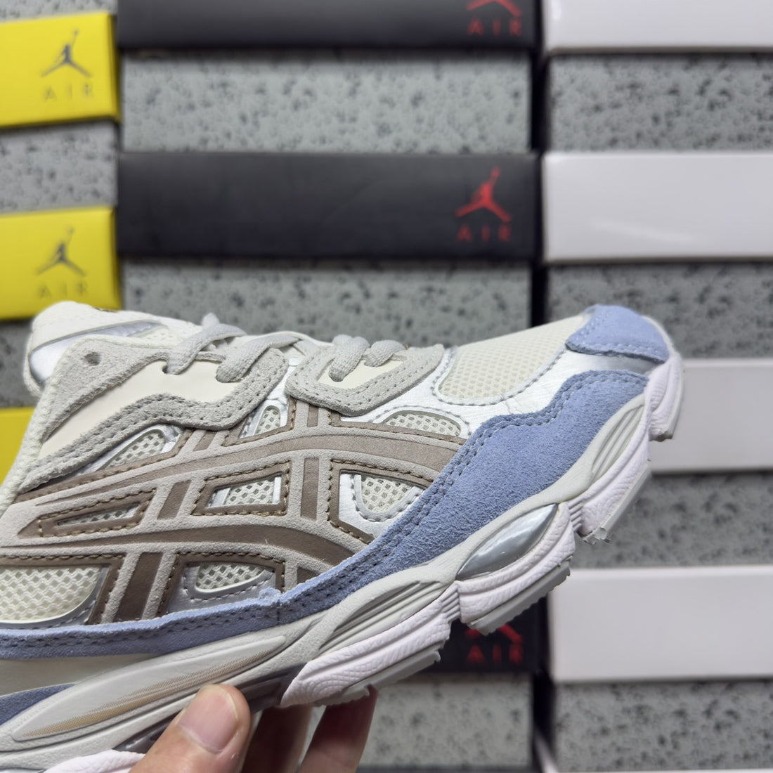 ASICS Gel-NYC Cream Cloud Grey