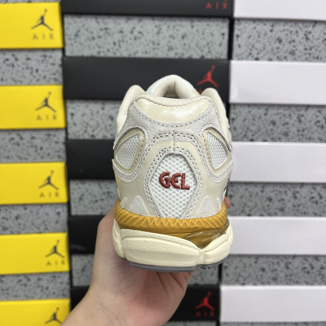 ASICS Gel-NYC Cream Gold