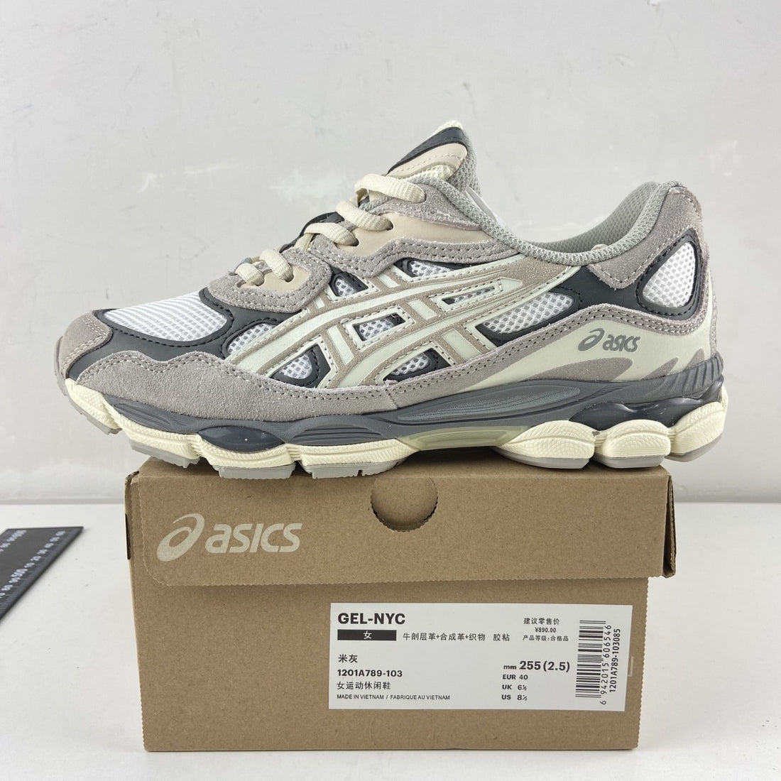 ASICS Gel-NYC Cream Grey