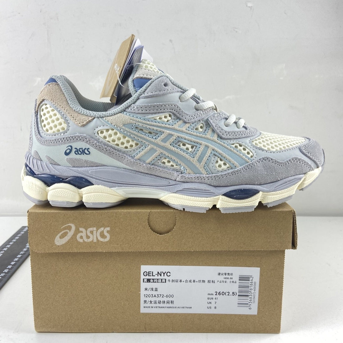 ASICS Gel-NYC Cream Light Blue