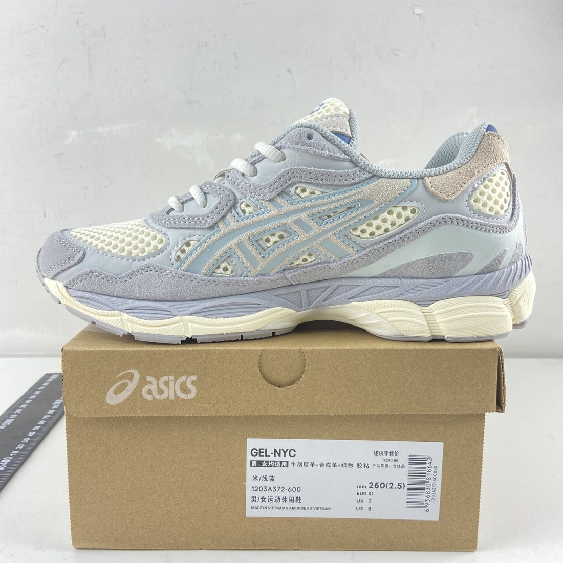 ASICS Gel-NYC Cream Light Blue