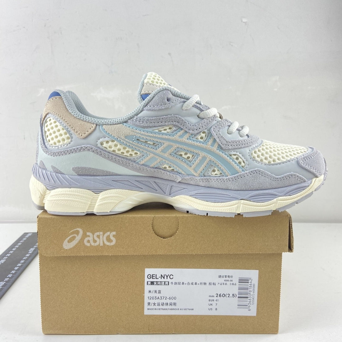 ASICS Gel-NYC Cream Light Blue