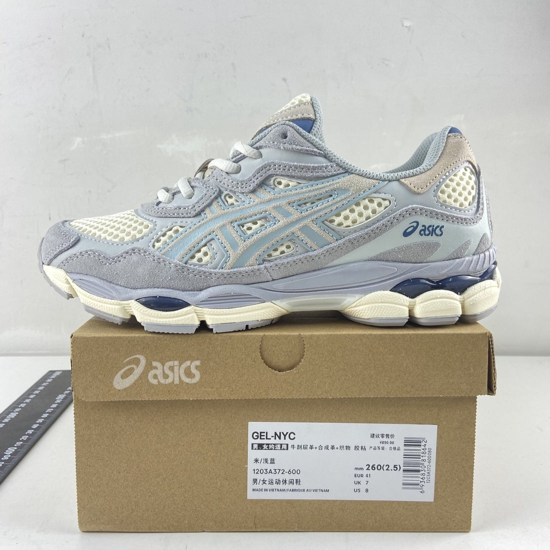 ASICS Gel-NYC Cream Light Blue