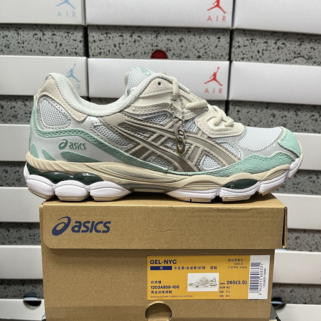 ASICS Gel-NYC Cream Mint