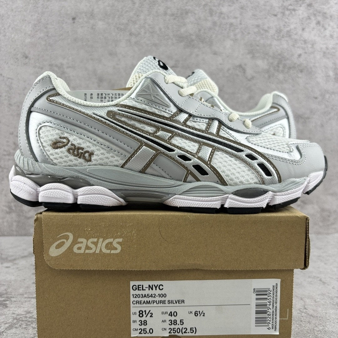 ASICS Gel-NYC Cream Pure Silver
