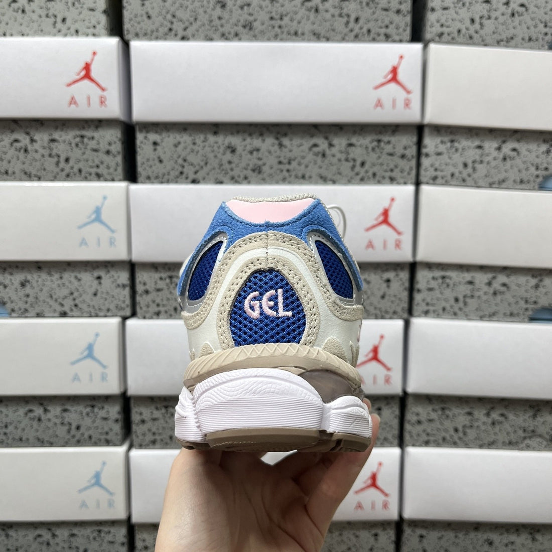ASICS Gel-NYC Cream Royal Blue