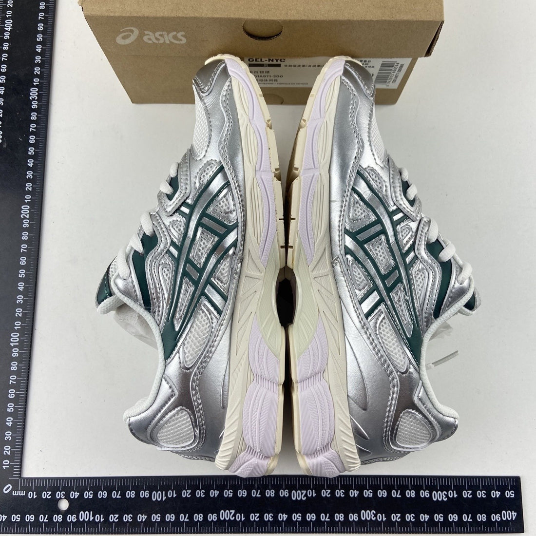 ASICS Gel-NYC Cream Silver Green