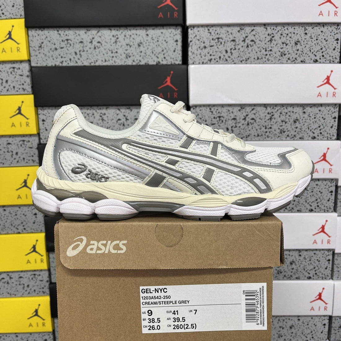 ASICS Gel-NYC Cream Steeple Grey