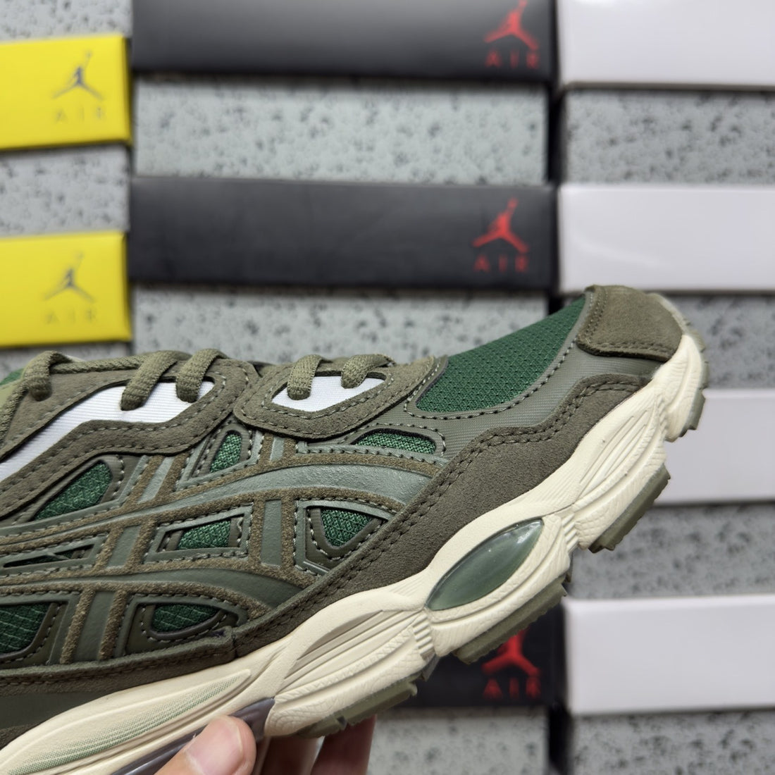 ASICS Gel-NYC Dark Olive Green