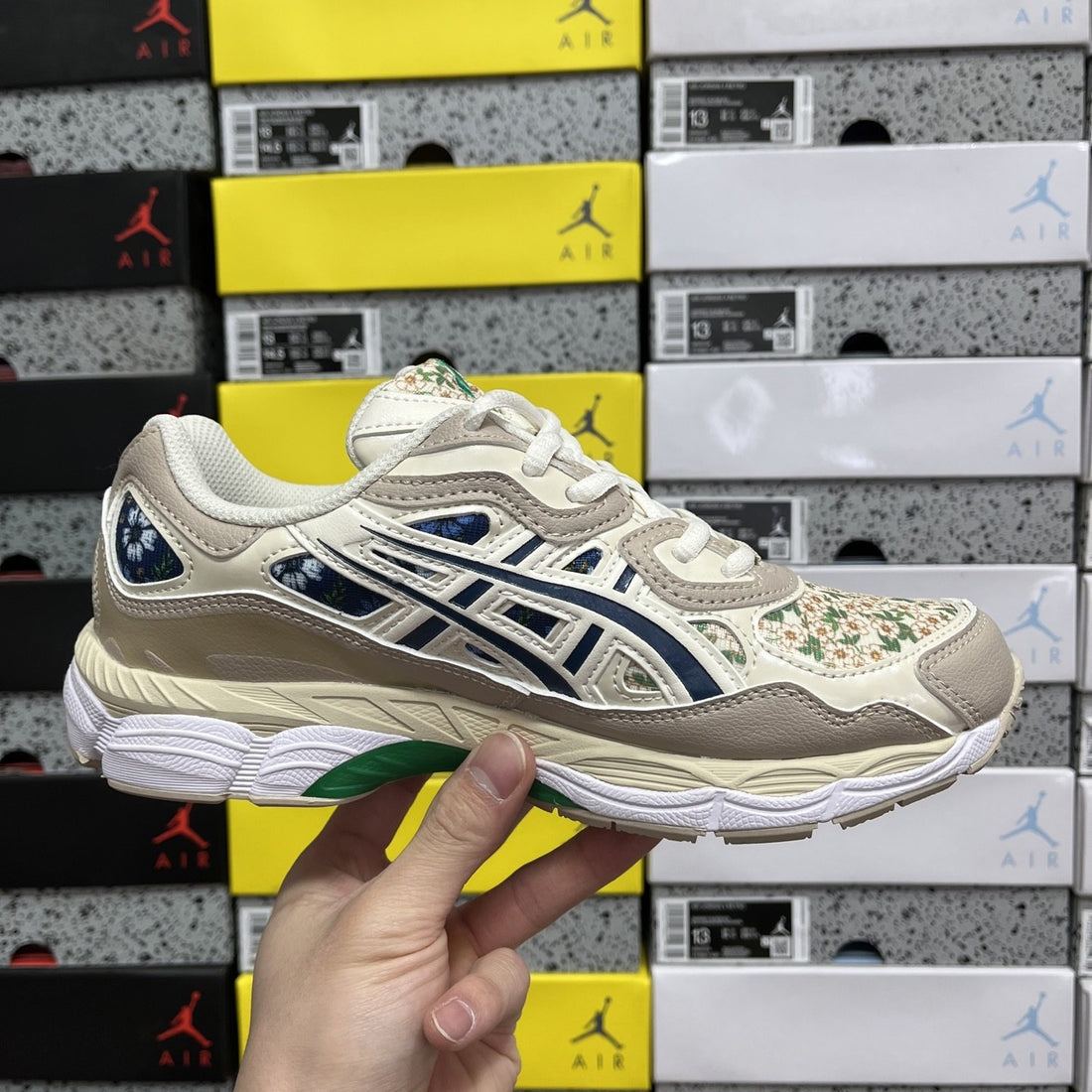 ASICS Gel-NYC Floral Cream