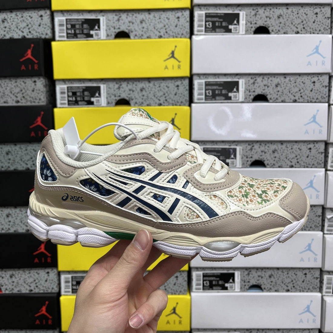ASICS Gel-NYC Floral Cream