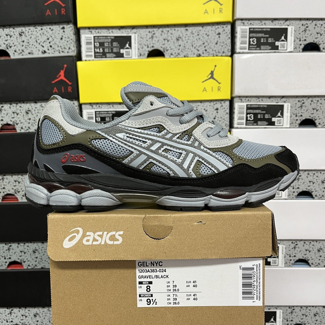 ASICS Gel-NYC Gravel Black