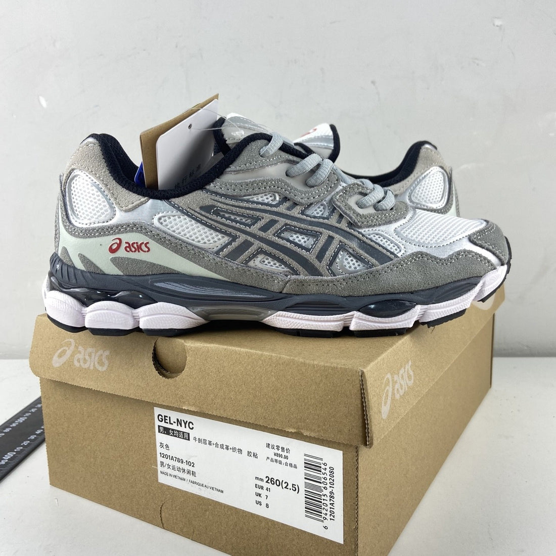 ASICS Gel-NYC Grey Navy