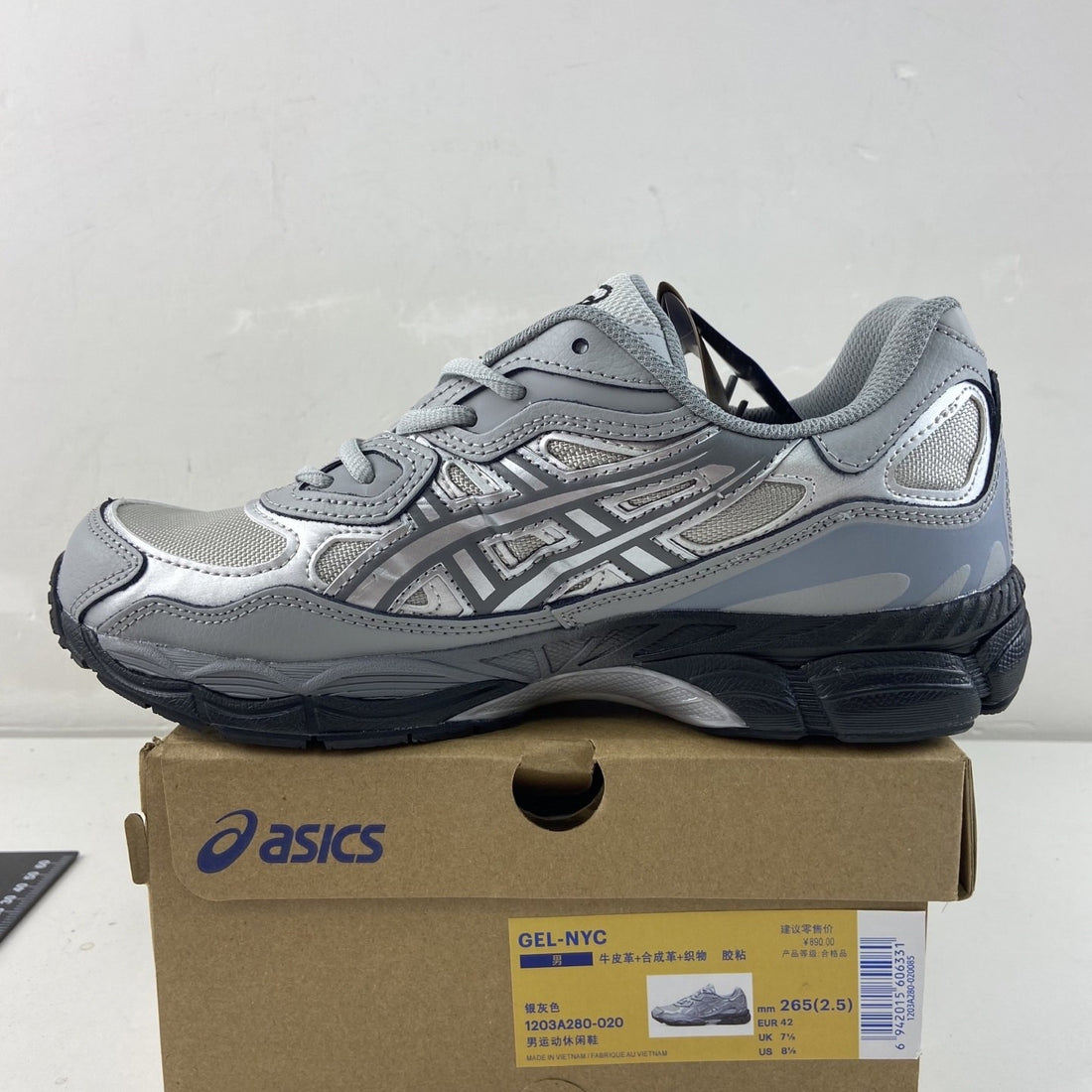 ASICS Gel-NYC Grey Silver
