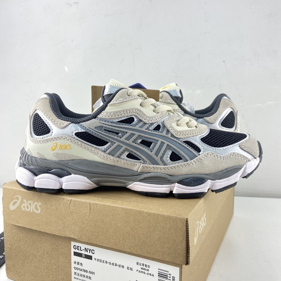 ASICS Gel-NYC Oatmeal Grey