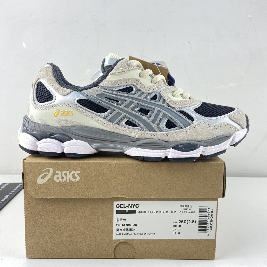 ASICS Gel-NYC Oatmeal Grey