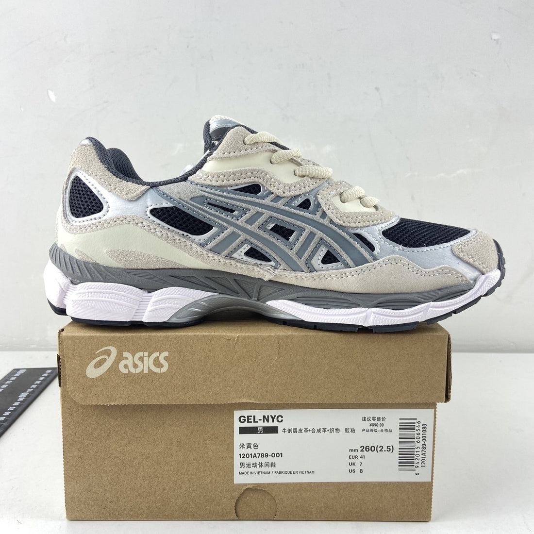 ASICS Gel-NYC Oatmeal Grey