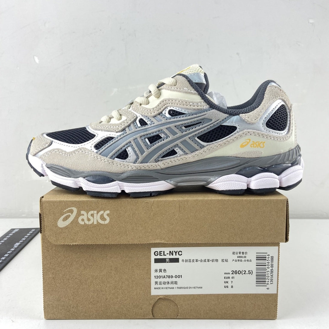 ASICS Gel-NYC Oatmeal Grey