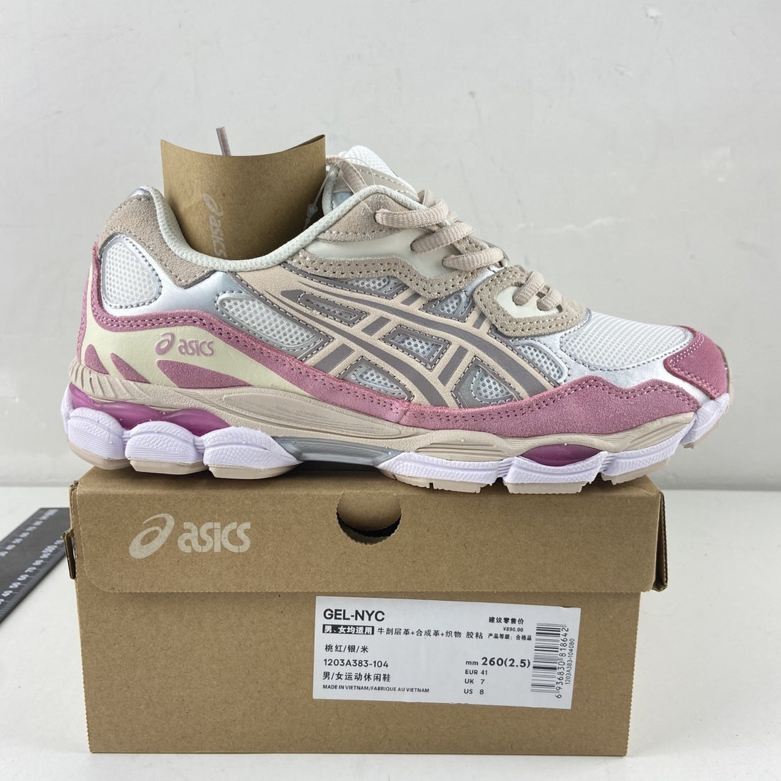 ASICS Gel-NYC Pink Cream