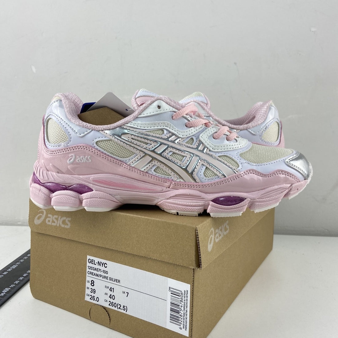 ASICS Gel-NYC Pink Pure Silver