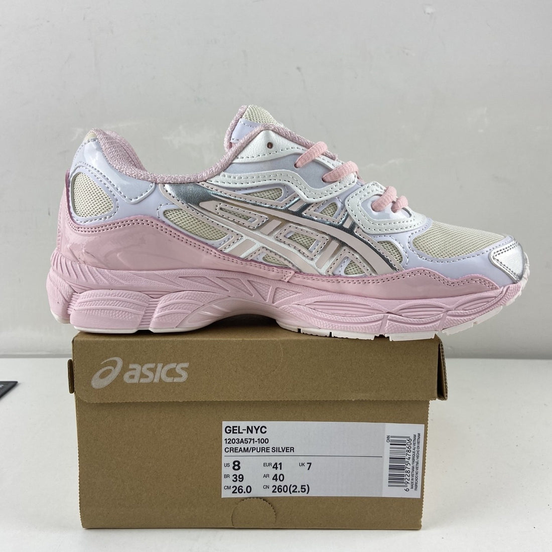 ASICS Gel-NYC Pink Pure Silver