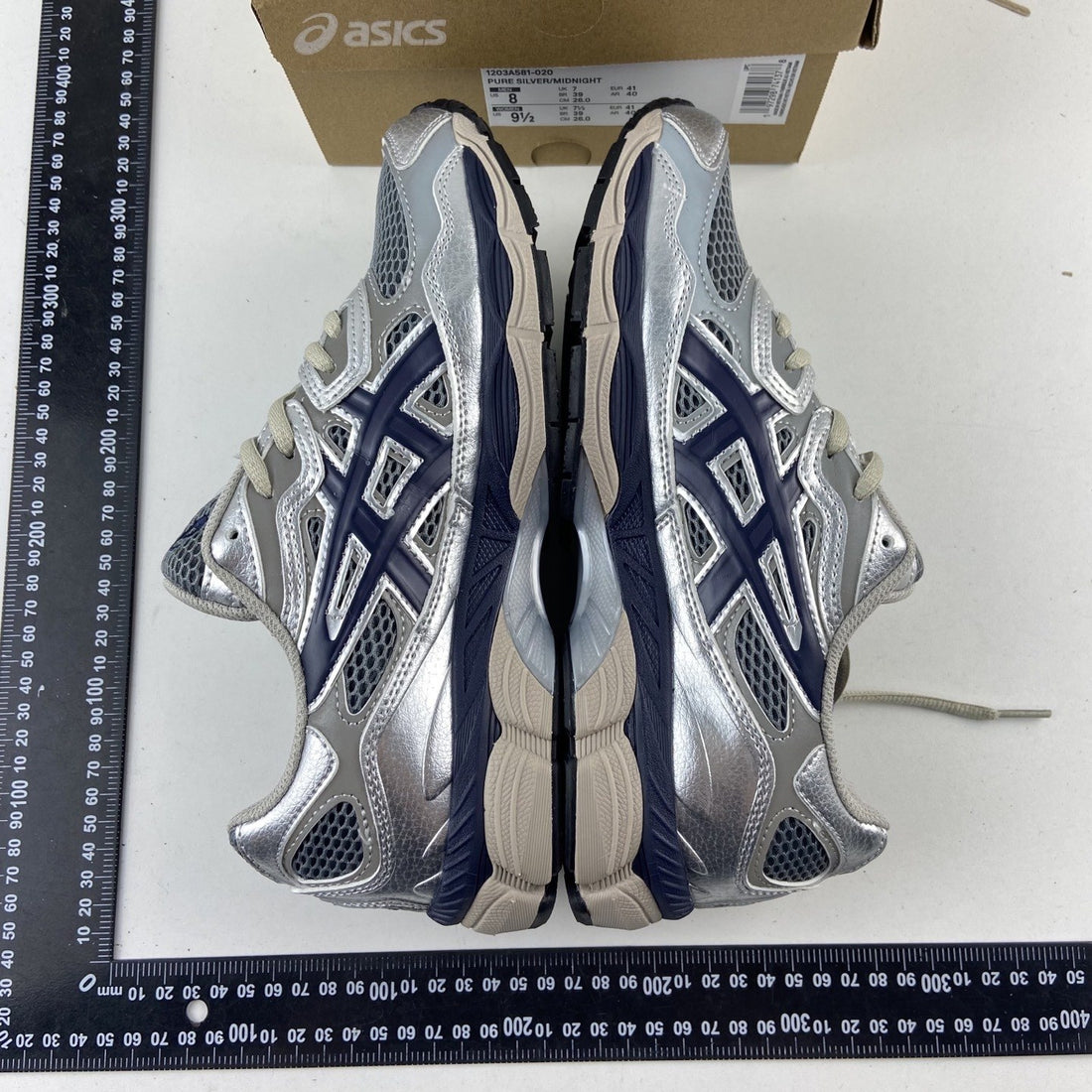 ASICS Gel-NYC Pure Silver Midnight