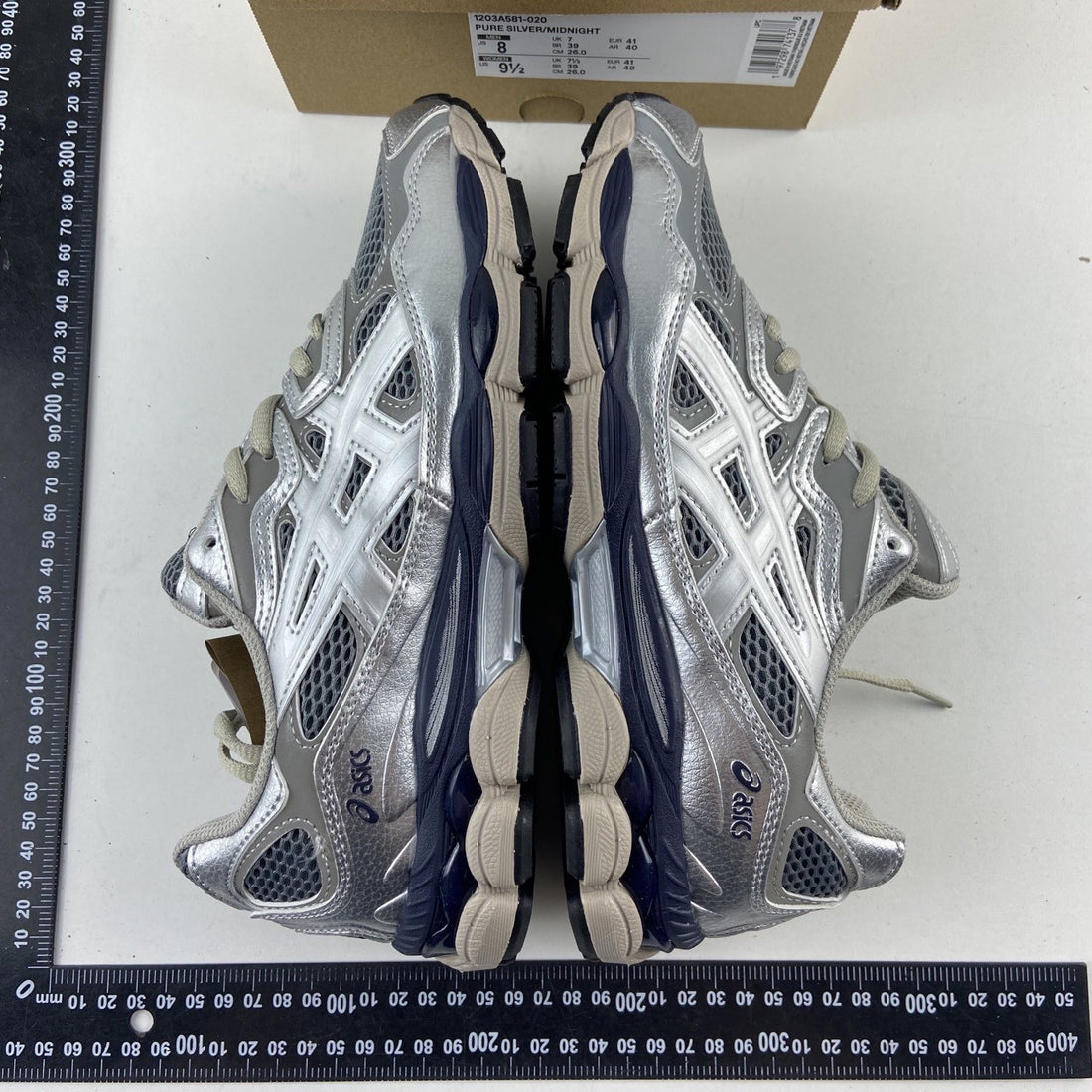 ASICS Gel-NYC Pure Silver Midnight