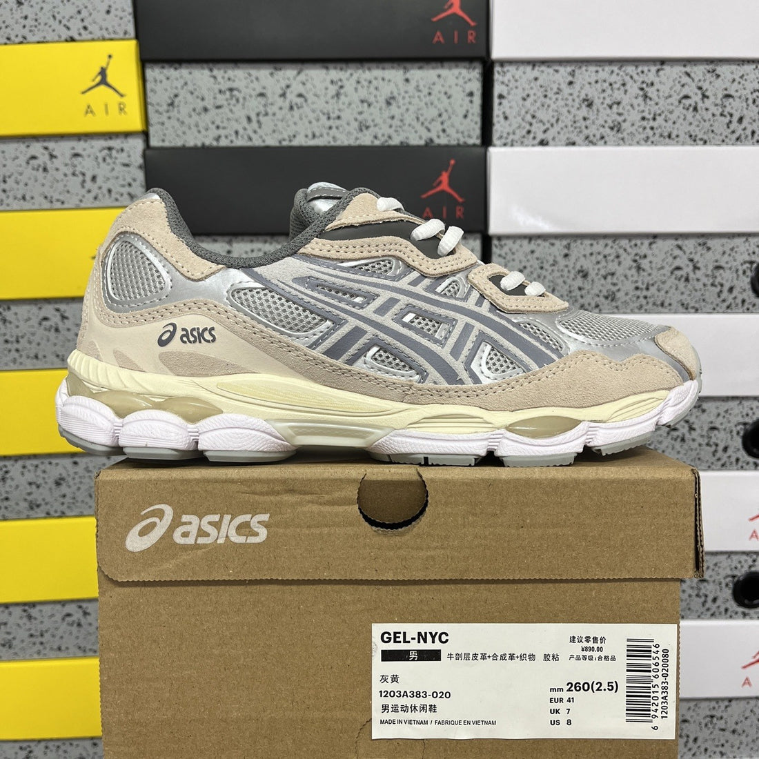 ASICS Gel-NYC Sand Grey