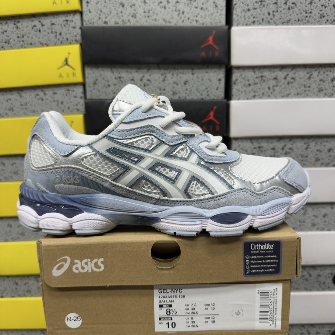 ASICS Gel-NYC Silver Blue