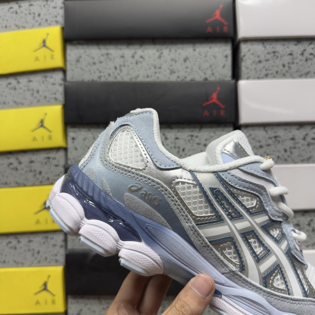 ASICS Gel-NYC Silver Blue