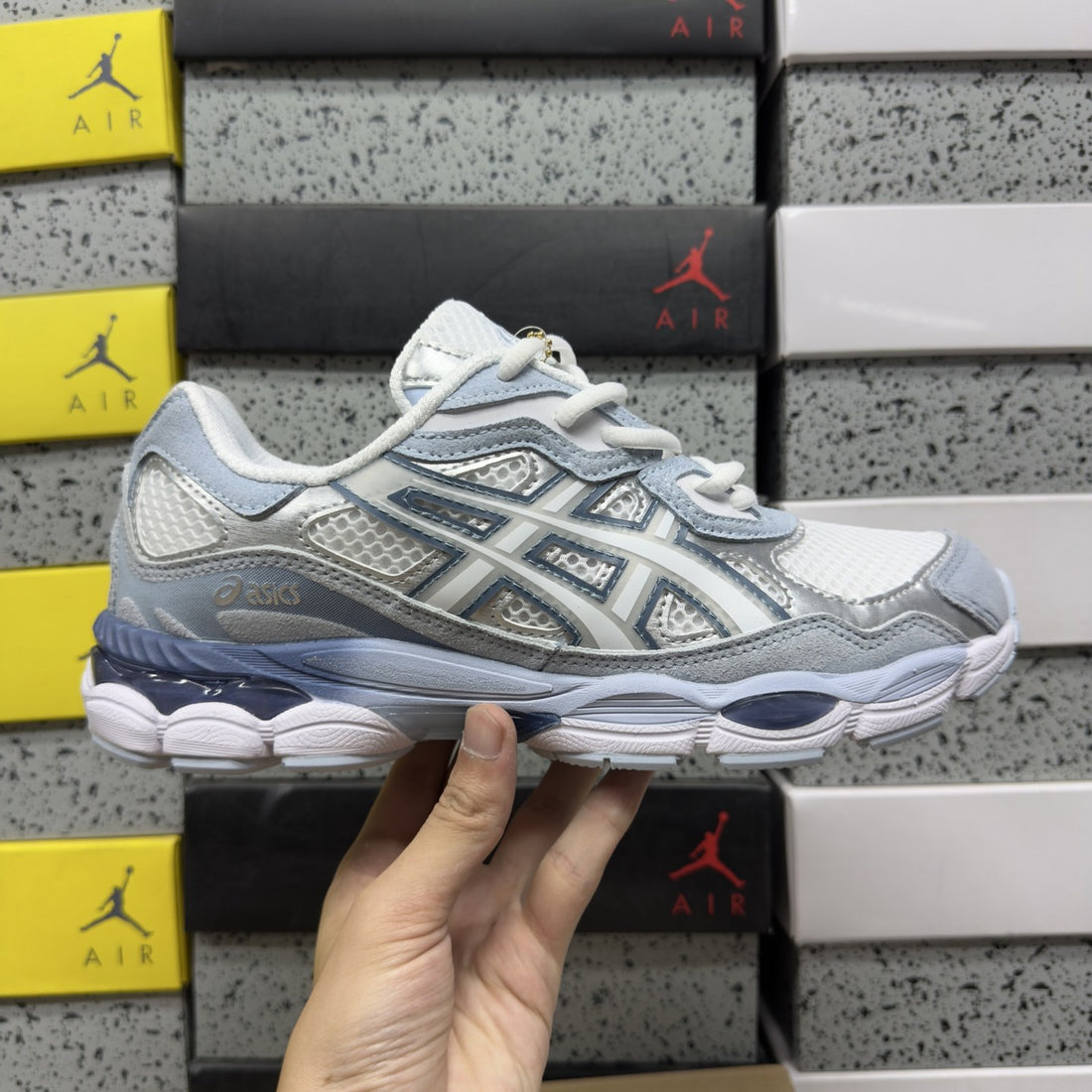 ASICS Gel-NYC Silver Blue