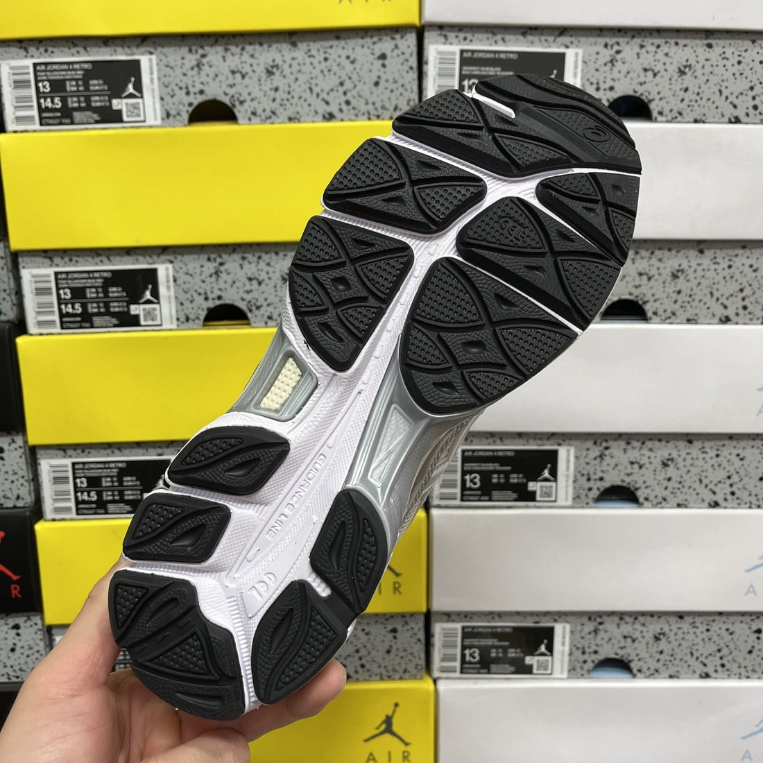 ASICS Gel-NYC Silver Yellow