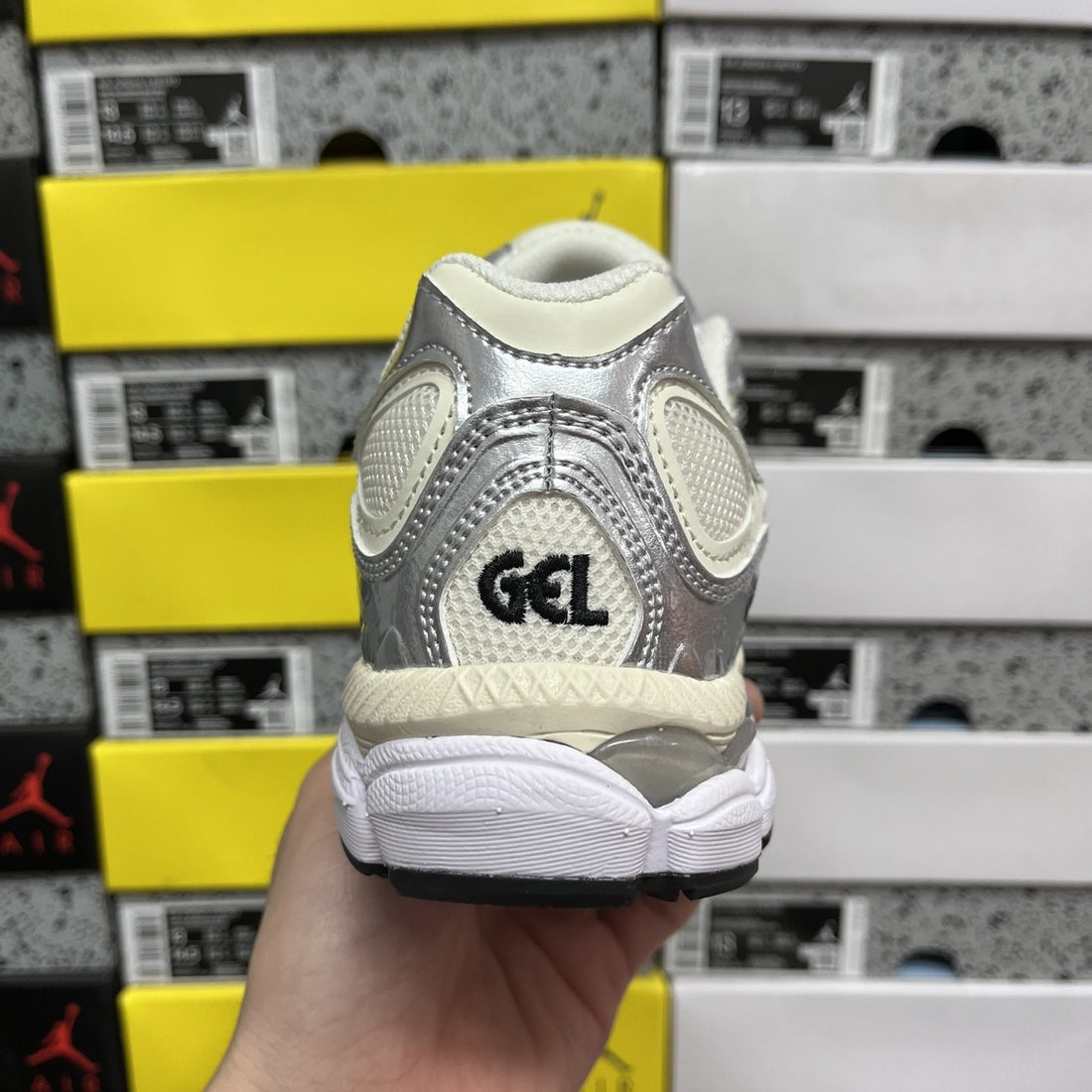 ASICS Gel-NYC Silver Yellow