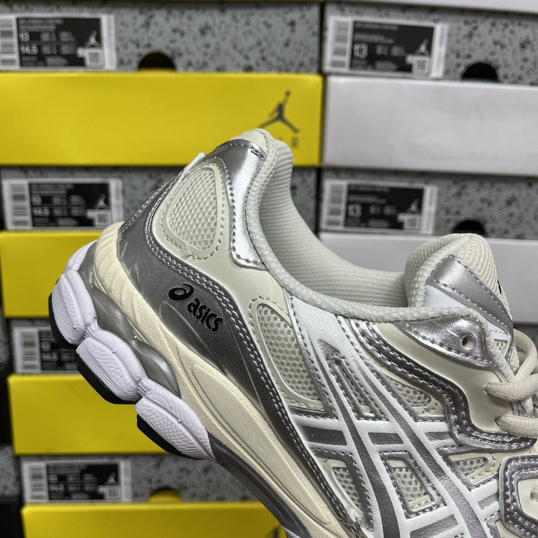 ASICS Gel-NYC Silver Yellow
