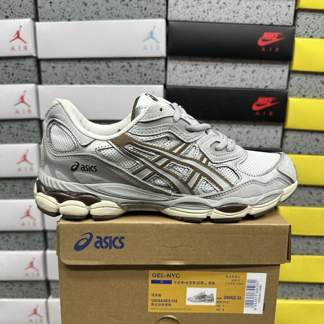 ASICS Gel-NYC White Brown